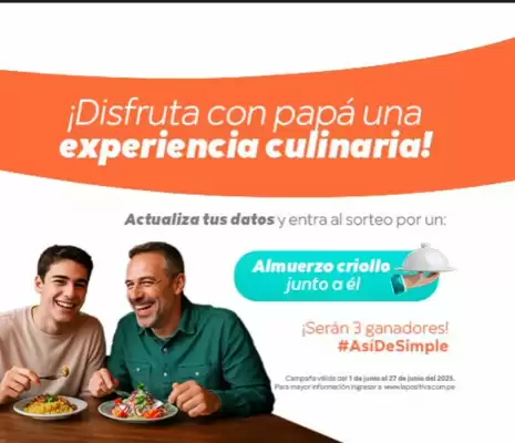 Catálogo La Positiva (válido hasta 27-06)