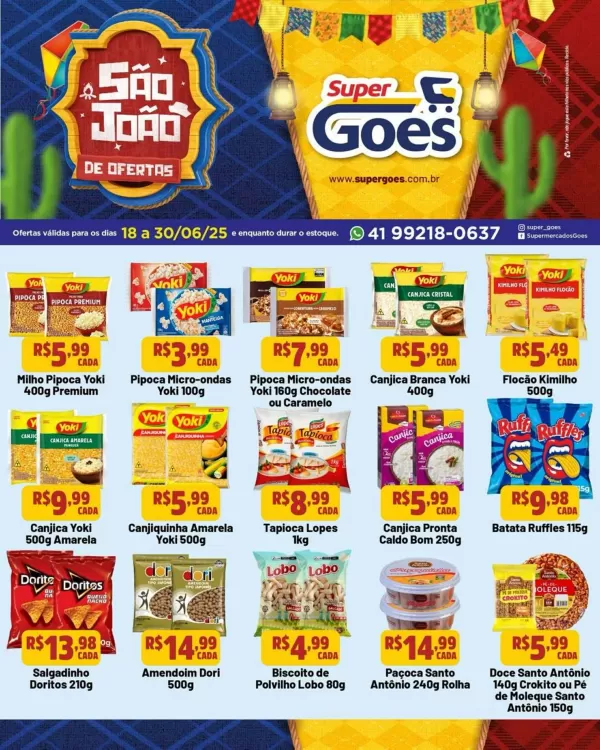 Catálogo Supermercados Goes (válido até 30-06)