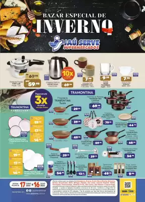 Catálogo Supermercados Jau Serve (válido até 16-07)