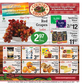 Country Grocer flyer week 25 Page 1