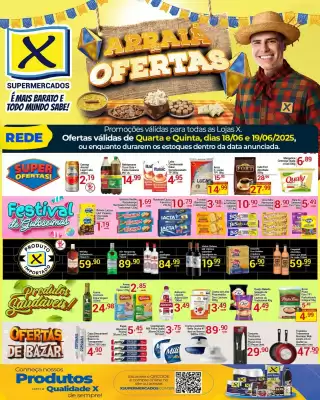 Catálogo X Supermercados (válido até 19-06)