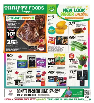 Thrifty Foods flyer (valid until 24-06)