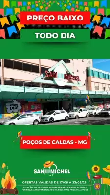 Catálogo San Michel Supermercados (válido até 23-06)