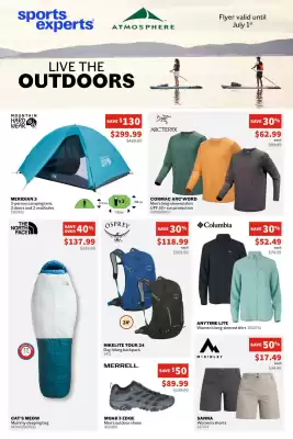 Sports Experts flyer (valid until 2-07)