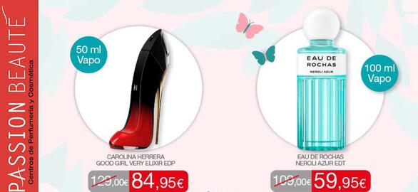 Folleto Passion Beauté Página 1