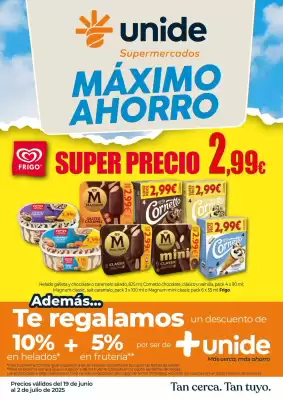 Folleto Unide Supermercados (válido hasta el 2-07)