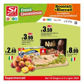 Volantino Sì con te Supermercati Pagina 1
