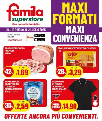 Volantino Famila Superstore (valido fino al 2-07)