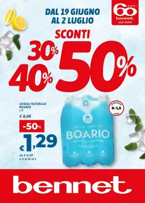 Volantino Bennet (valido fino al 2-07)