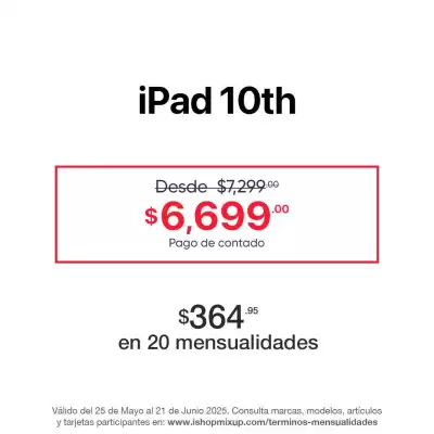 Catálogo iShop Mixup (válido hasta 21-06)