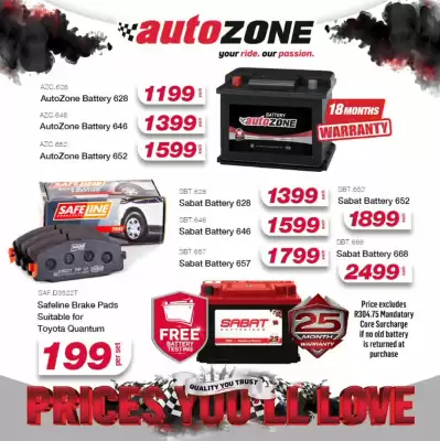 AutoZone catalogue