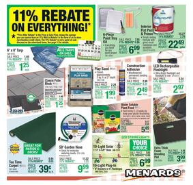 Menards Weekly Ad week 25 Page 1