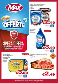 Volantino MAX Supermercati Pagina 1