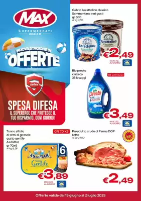 Volantino MAX Supermercati (valido fino al 2-07)