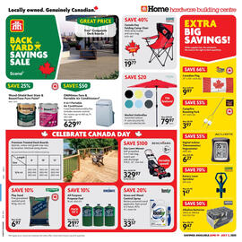 Home Hardware flyer week 25 Page 1