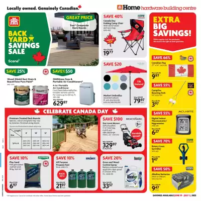 Home Hardware flyer (valid until 25-06)