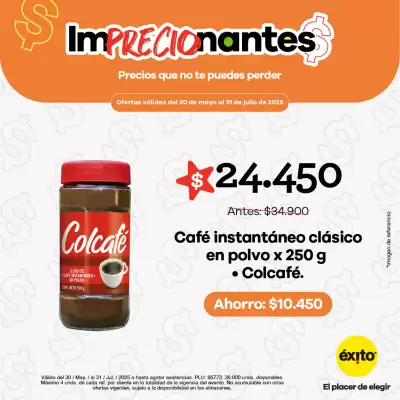 Catálogo Éxito (válido hasta 31-07)