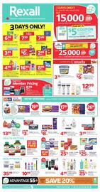 Rexall flyer Page 1