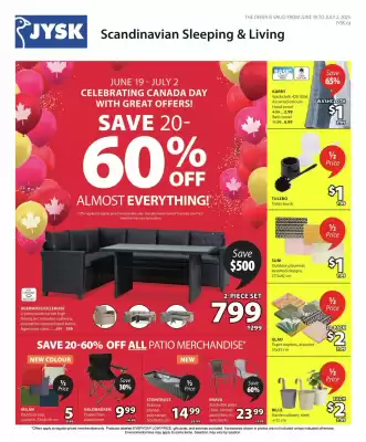 JYSK flyer (valid until 3-07)