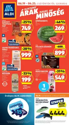 ALDI akciós újság (érvényes eddig: 25-06)