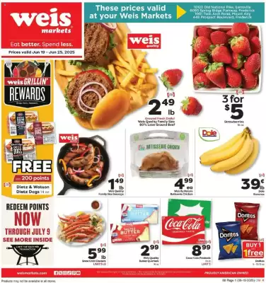 Weis Markets Weekly Ad (valid until 25-06)