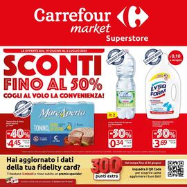 Volantino Carrefour Market Pagina 1
