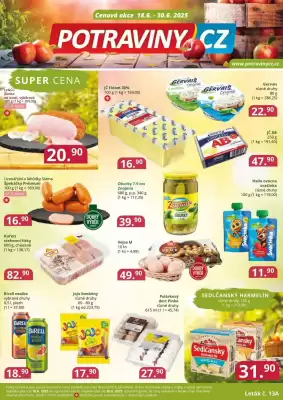 Potraviny CZ leták