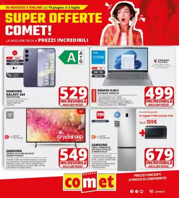 Volantino Comet (valido fino al 3-07)