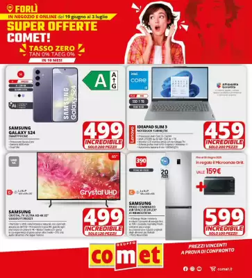 Volantino Comet (valido fino al 3-07)