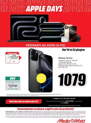 Volantino MediaWorld (valido fino al 22-06)