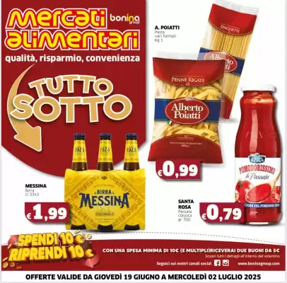 Volantino Mercati Alimentari (valido fino al 2-07)