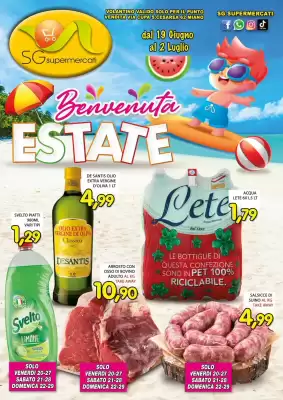 Volantino SG Supermercati (valido fino al 2-07)