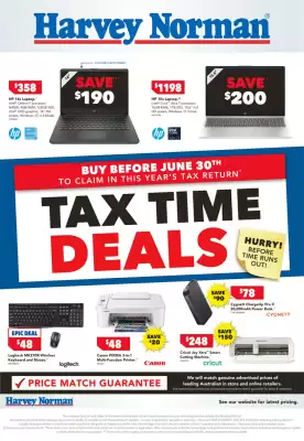 Harvey Norman catalogue (valid until 30-06)