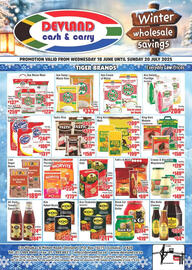 Devland Cash And Carry catalogue Page 1