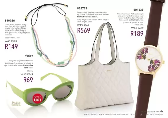 Honey Fashion Accessories catalogue (valid until 25-06)
