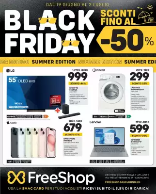 Volantino FreeShop (valido fino al 2-07)