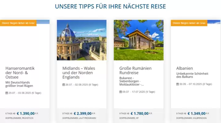 Gruber Reisen Flugblatt (gültig bis 1-07)