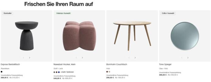 BoConcept Flugblatt Seite 1