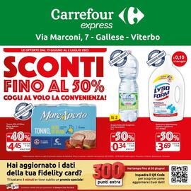 Volantino Carrefour Express Pagina 1