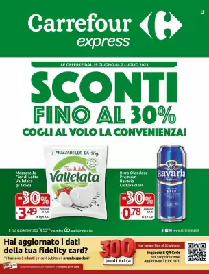 Volantino Carrefour Express (valido fino al 2-07)