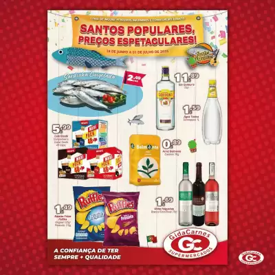 Folheto GidaCarnes Supermercados