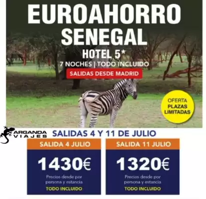 Folleto Arganda Viajes (válido hasta el 11-07)