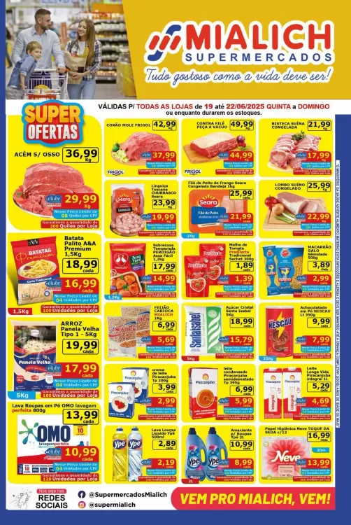 Catálogo Mialich Supermercados (válido até 22-06)