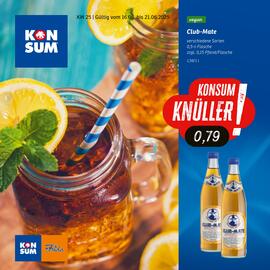 KONSUM Prospekt woche 25 Seite 1