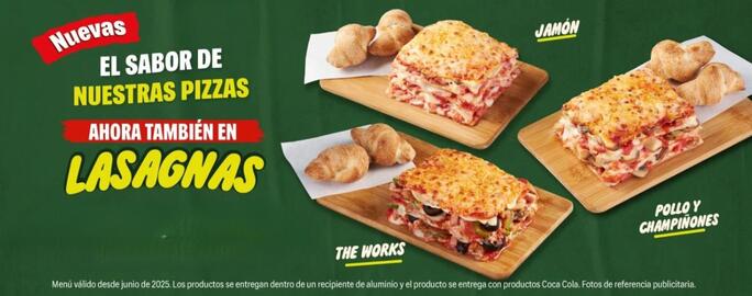 Catálogo Papa John's Página 1