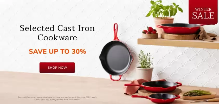 Le Creuset catalogue (valid until 2-07)