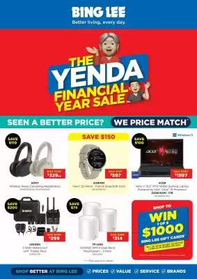 Bing Lee catalogue (valid until 30-06)