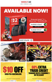 GameStop flyer week 25 Page 1