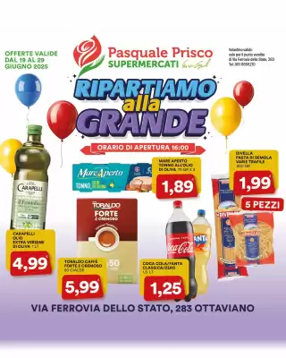 Volantino Supermercati Pasquale Prisco (valido fino al 29-06)