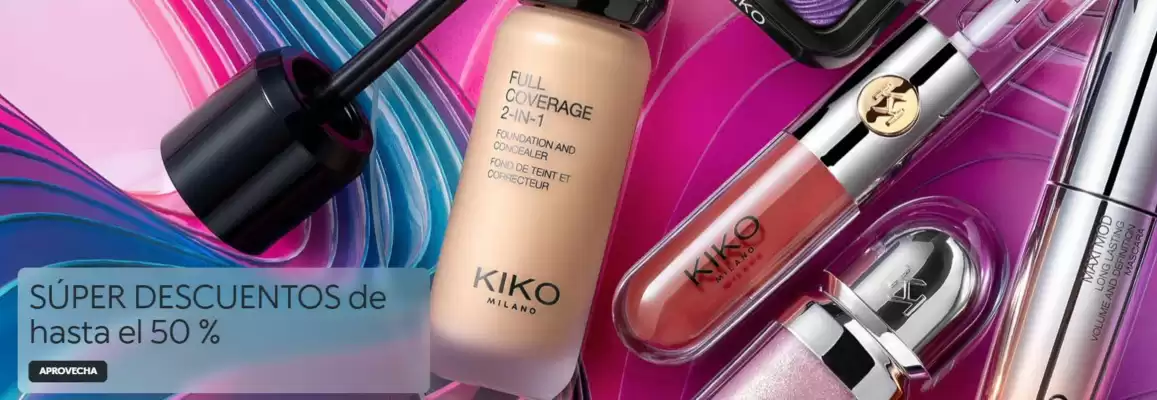 Folleto KIKO MILANO (válido hasta el 5-09)